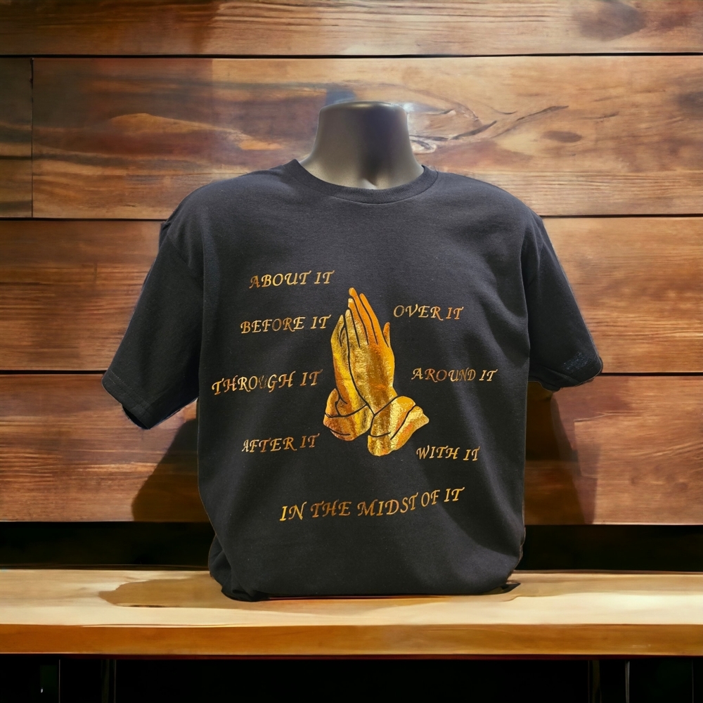 Brand new T-shirts, L & XL, Black 100% Cotton